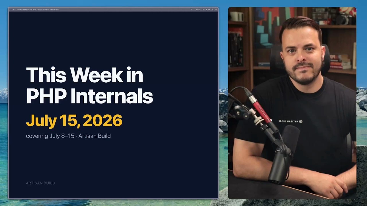 This Week In PHP Internals - July 15, 2026